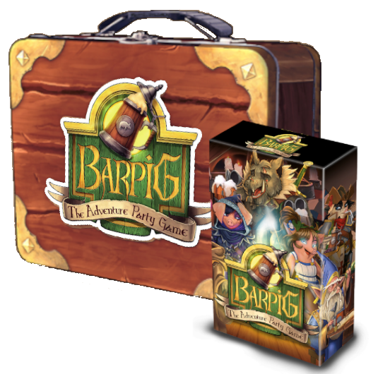 BARPIG - The Adventure Party Game + Lunchbox Bundle