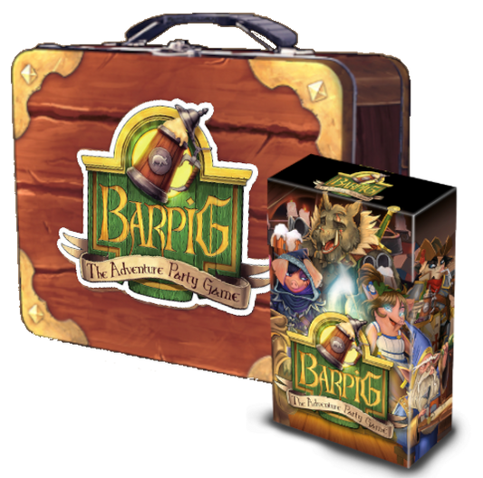 BARPIG - The Adventure Party Game + Lunchbox Bundle