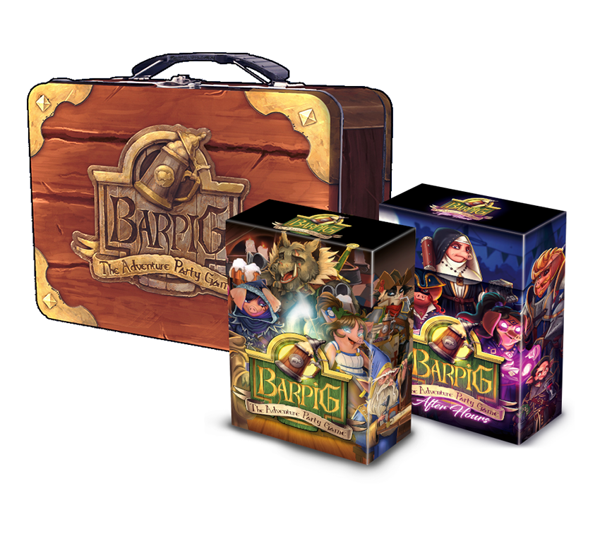 BARPIG Lunchbox (containing both games)